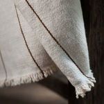 Product Image 2 for Brooklyn 50"x70" Ivory Cotton Striped Throw from Under the Bough