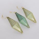 Product Image 9 for Alexis Teal Glass Drop Ornaments, Set of 3 from Sullivans