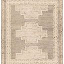 Product Image 1 for Achelous Hand Knotted Medallion Ivory/Gray Rug from Jaipur 