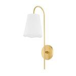 Product Image 1 for Dorothy Aged Brass Wavy Wall Sconce from Mitzi