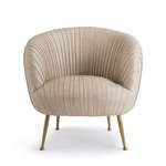 Product Image 1 for Beretta Leather Small Accent Chair - Cappuccino from Regina Andrew Design