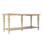 Product Image 1 for Nirvana Brushed Blonde Natural Oak Console Table from Gabby