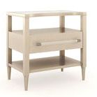 Product Image 1 for Tan Wood Modern Irregular Clearly Open End Table from Caracole