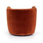 Product Image 19 for Hanover Upholstered Sapphire Rust Round Swivel Accent Chair from Four Hands