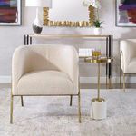 Product Image 9 for Jacobsen Off White Shearling Accent Chair from Uttermost
