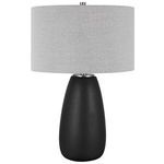 Product Image 6 for Twilight Satin Black Table Lamp from Uttermost