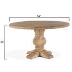 Product Image 11 for Pengrove Round Antique Oak Mango Wood Dining Table from World Interiors