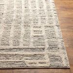 Product Image 1 for Manisa Global Hand-Woven Wool Charcoal / Light Slate Rug - 9' x 12' from Surya