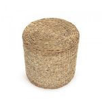 Product Image 4 for Woven Water Hyacinth Cylinder Stool from Zentique