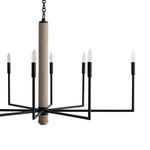Product Image 3 for Orlando Blackened Iron Chandelier from Arteriors