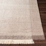 Product Image 5 for Reliance Hand-Woven Wool Brown / Beige Rug - 2' x 3' from Surya