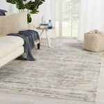 Product Image 5 for Retreat Handmade Abstract Gray/ Ivory Rug from Jaipur 