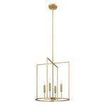 Product Image 3 for 4-Light Pendant in Natural Brass from Savoy House