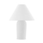 Product Image 1 for Susie 1-Light White Ceramic Table Lamp from Mitzi