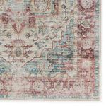 Product Image 3 for Vandran Medallion Dark Red/ Teal Rug from Jaipur 