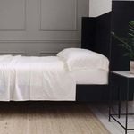 Product Image 1 for Classico Hemstitch Cotton Sateen Sheet Set from Pom Pom at Home