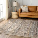 Product Image 5 for Skylark Transitional Trellis Gray/ Cream Rug - 6' x 9' from Jaipur