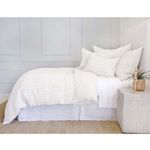 Product Image 3 for Blake Cream / Grey Striped Linen Queen Duvet Cover from Pom Pom at Home