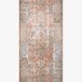 Product Image 5 for Loren Terracotta / Sky Rug - 2'6" X 7'6" from Loloi