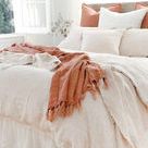 Product Image 2 for Montauk Linen Euro Sham - White from Pom Pom at Home