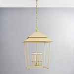 Product Image 5 for Natick 4-Light Large Lantern - Aged Brass from Hudson Valley
