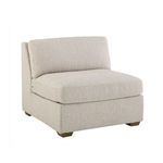Product Image 2 for Reese Textured Oatmeal Performance Fabric Armless Sofa from Alder & Tweed