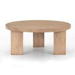 Product Image 3 for Mesa Light Brushed Parawood Round Coffee Table from Four Hands
