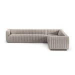 Product Image 2 for Augustine 126" 3-Piece Textured Upholstery Sectional - Orly Natural from Four Hands