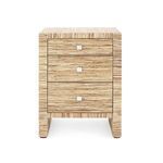 Product Image 7 for Morgan Papyrus 3-Drawer Side Table from Villa & House