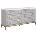 Product Image 6 for Azure Carrera 6-Drawer Double Dresser from Essentials for Living