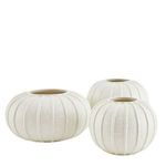 Product Image 3 for Pompano Ivory Porcelain Vases, Set of 3 from Arteriors