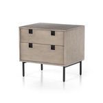 Product Image 11 for Carly 2-Drawer Grey Wash Acacia Nightstand from Four Hands