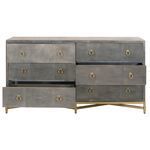 Product Image 14 for Strand Shagreen 6 Drawer Double Dresser from Essentials for Living