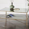 Product Image 2 for Uttermost Henzler Mirrored Glass Coffee Table from Uttermost