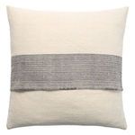 Product Image 3 for Neem X Naenia Handmade Geometric Natural / Gray Pillow from Jaipur