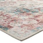 Product Image 5 for Vandran Medallion Dark Red/ Teal Rug from Jaipur 