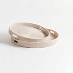 Product Image 2 for Burma Rattan Round Ottoman Trays Large, Set Of 2 from Napa Home And Garden