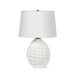 Product Image 1 for Caspian Small White Ceramic Table Lamp from Regina Andrew Design
