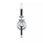 Product Image 3 for Davidson Black & Chrome 1 Light Sconce from Savoy House 