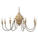 Product Image 1 for Wood Carved Chandelier from Regina Andrew Design