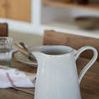 Product Image 4 for Beja Ceramic Stoneware Pitcher - White & Cream from Costa Nova
