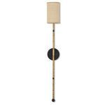 Product Image 3 for Capriole Rattan Wall Sconce from Currey & Company