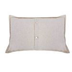 Product Image 4 for Carter 28" x 36" Reversible Accent Pillow with Insert - Ivory / Amber from Pom Pom at Home