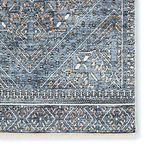 Product Image 4 for Talos Trellis Blue/ Gold Rug from Jaipur 
