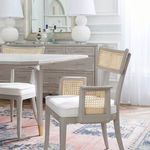 Product Image 8 for Marshall Soft Grey Cane & Linen Arm Chair from Villa & House