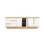 Product Image 3 for Simon Light Natural 3-Drawer & 4-Door Cabinet from Villa & House