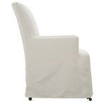 Product Image 3 for Finch Slipcover Dining Chair with Caster Leg from Rowe Furniture