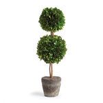 Product Image 1 for Boxwood Double Sphere Topiary Drop-in 20" from Napa Home And Garden