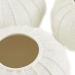 Product Image 1 for Pompano Ivory Porcelain Vases, Set of 3 from Arteriors