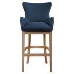 Product Image 2 for Uttermost Barton Denim Blue Bar Stool from Uttermost